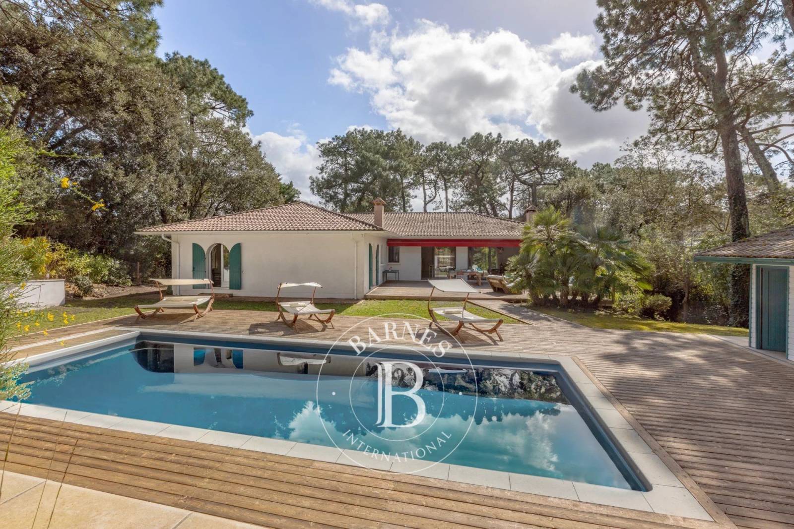 intérieur lumineux villa haut de gamme Bassin d’Arcachon