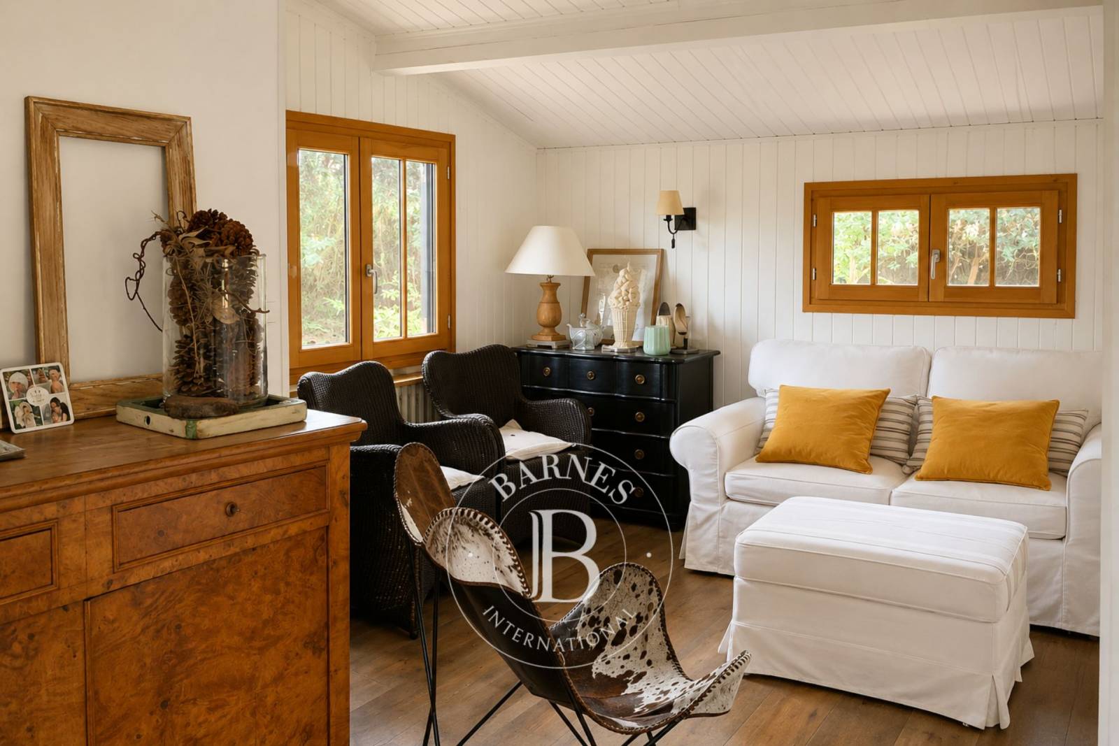 MAISON « LE CHALET » AVEC APERÇU SUR LE BASSIN D’ARCACHON À PIRAILLAN – CAPACITÉ 6 PERSONNESa