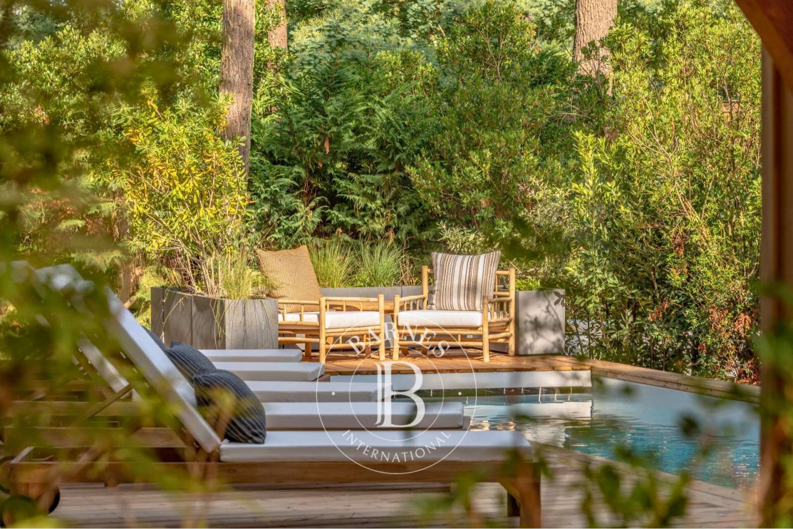 villa Les Grisets à louer avec piscine chauffée Cap Ferret