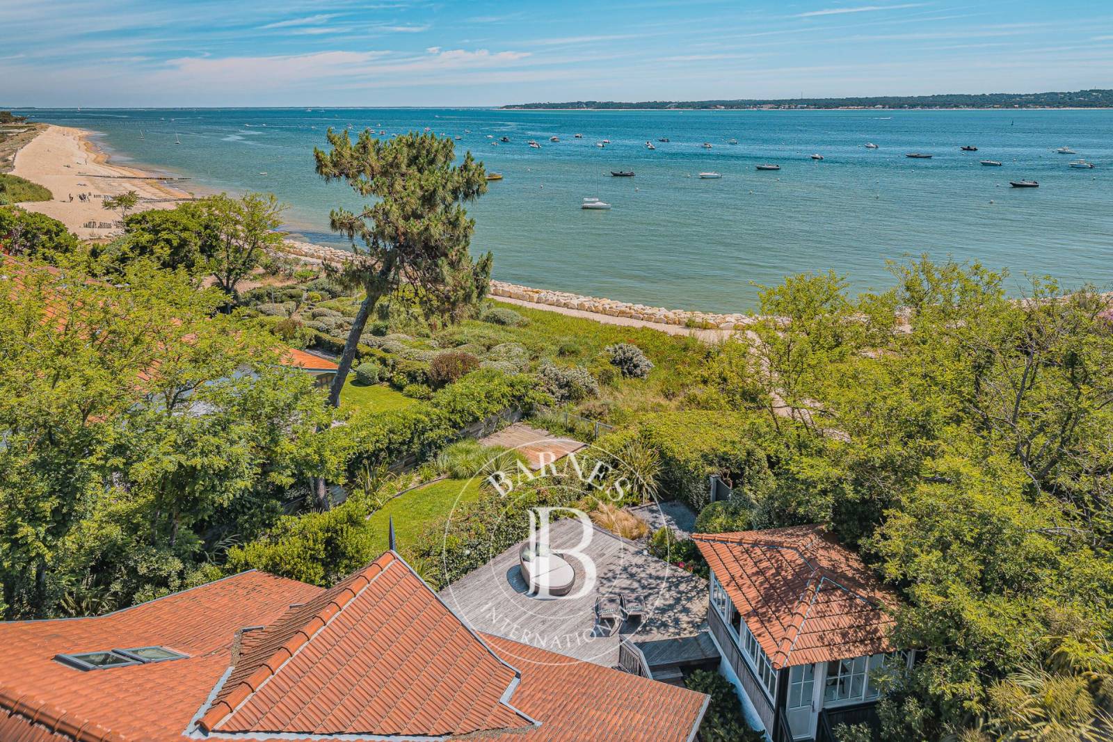 maison avec accès direct à la plage Cap Ferret Bassin d’Arcachon