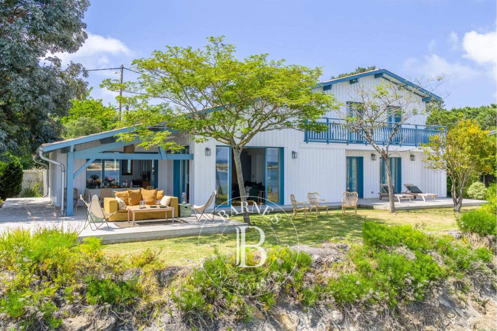 vue panoramique sur la Dune du Pilat depuis la terrasse