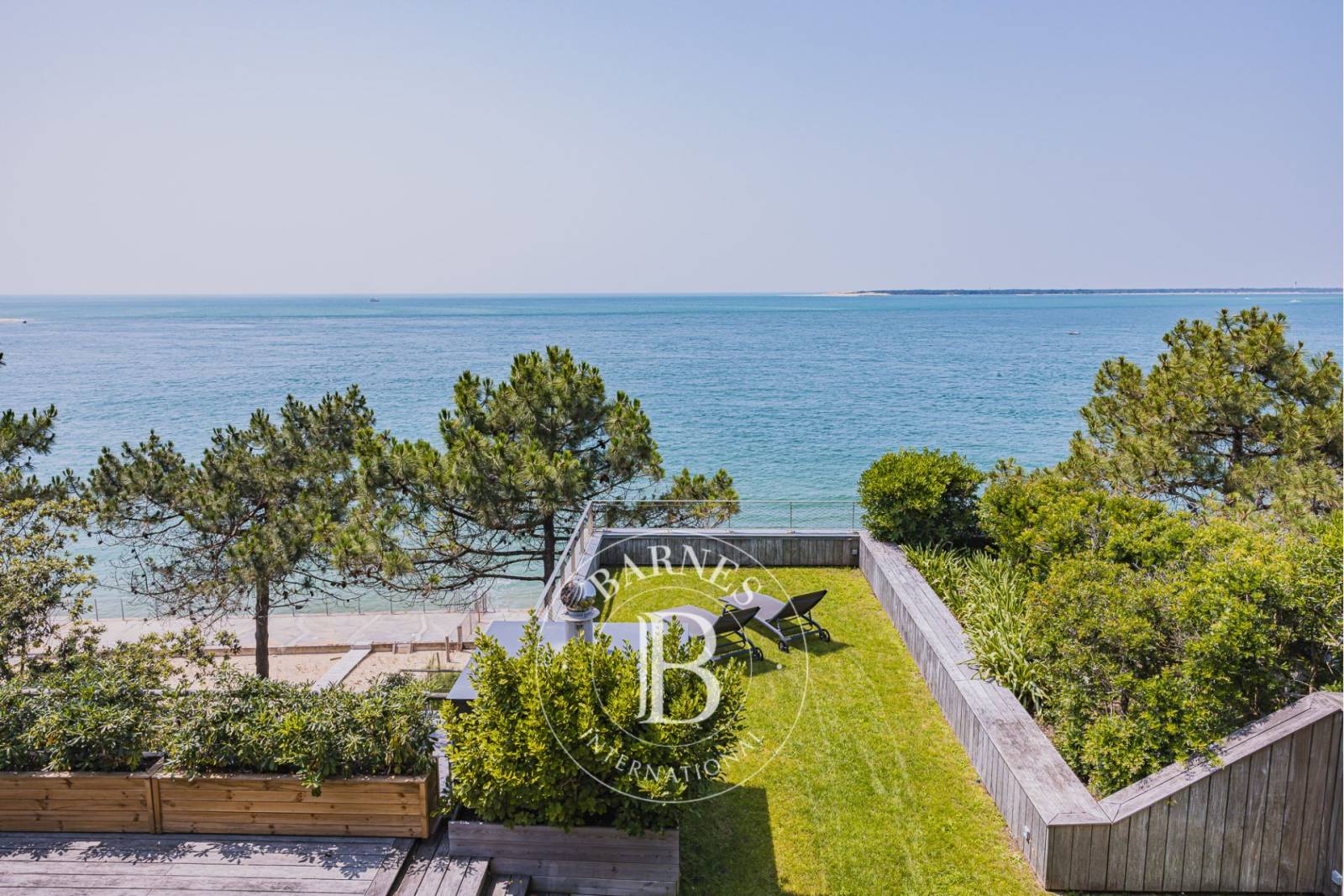 villa contemporaine en première ligne au Pyla