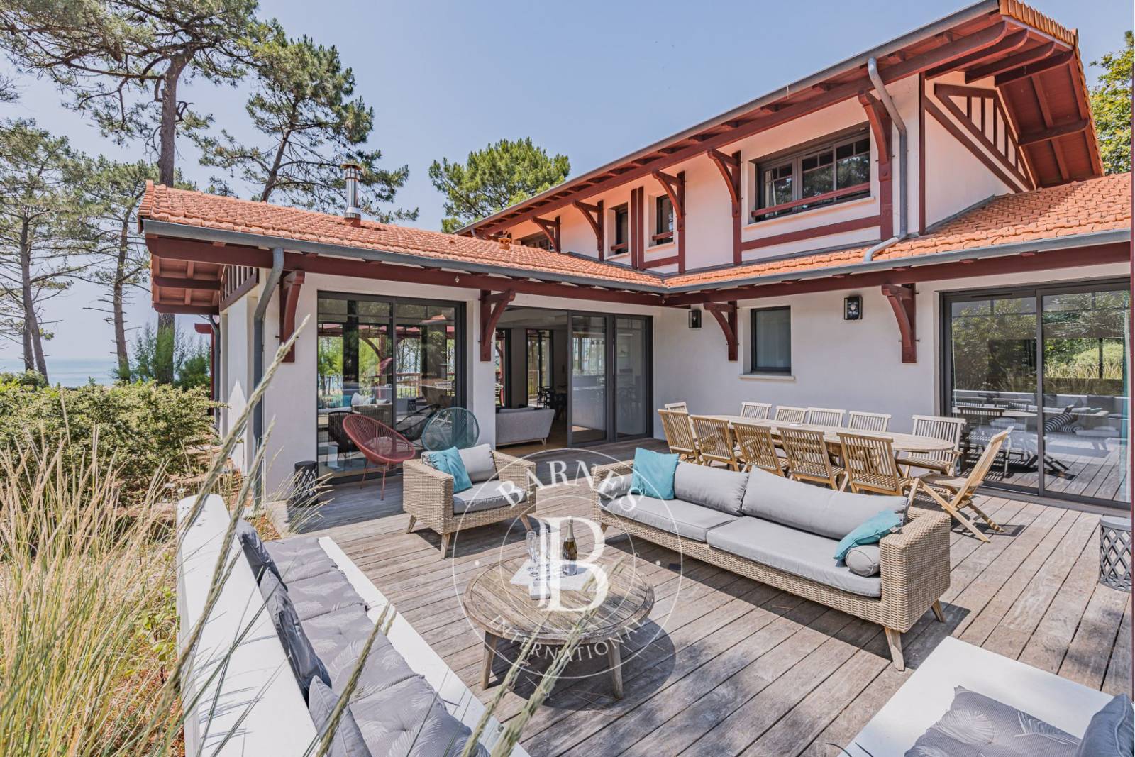 séjour haut de gamme à la villa colette avec piscine au pyla