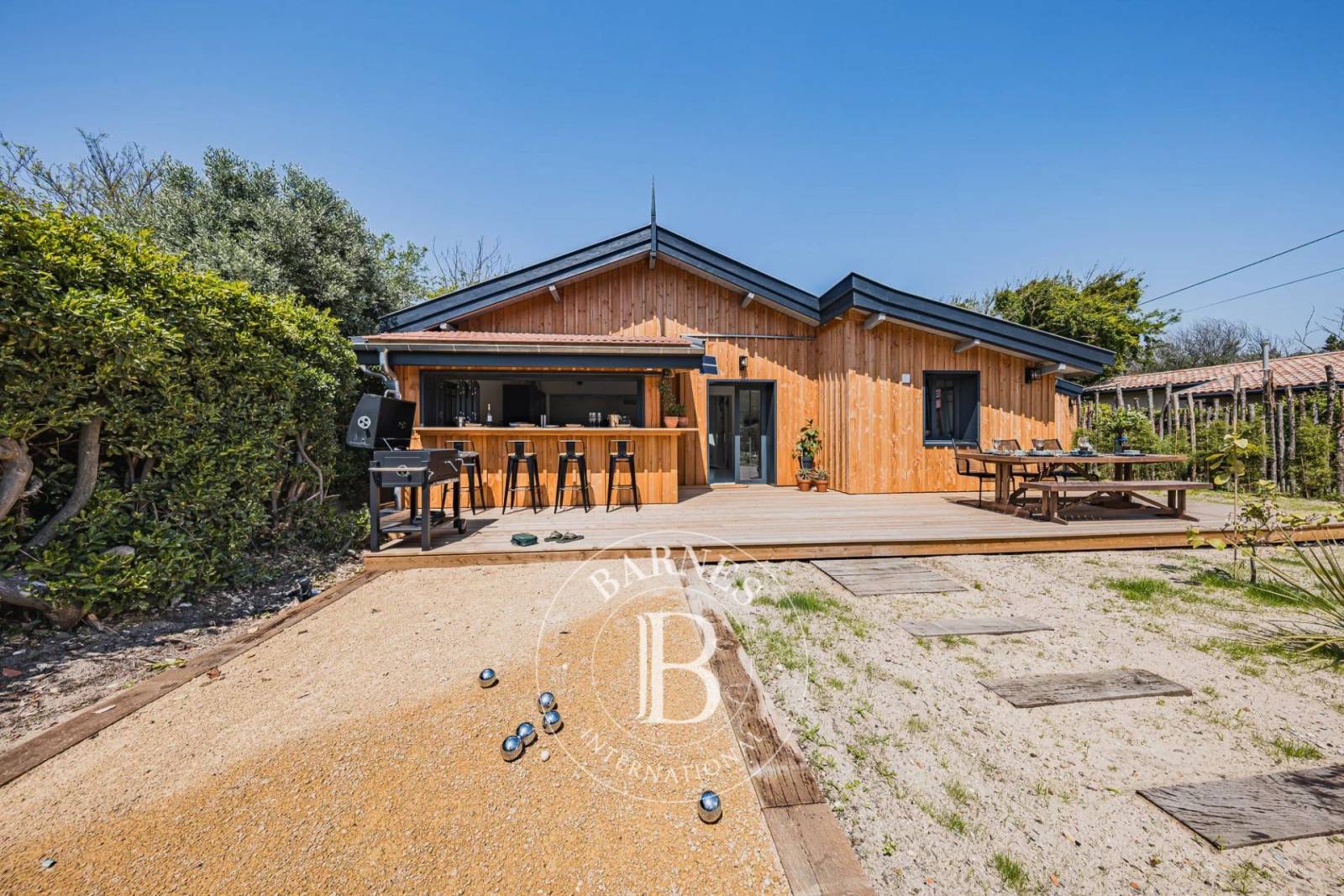 PROPRIÉTÉ « RÊVES EN MER » COMPOSÉE DE DEUX MAISONS À DEUX PAS DE L’OCÉAN, AU CAP FERRET - CAPACITÉ 8 PERSONNES