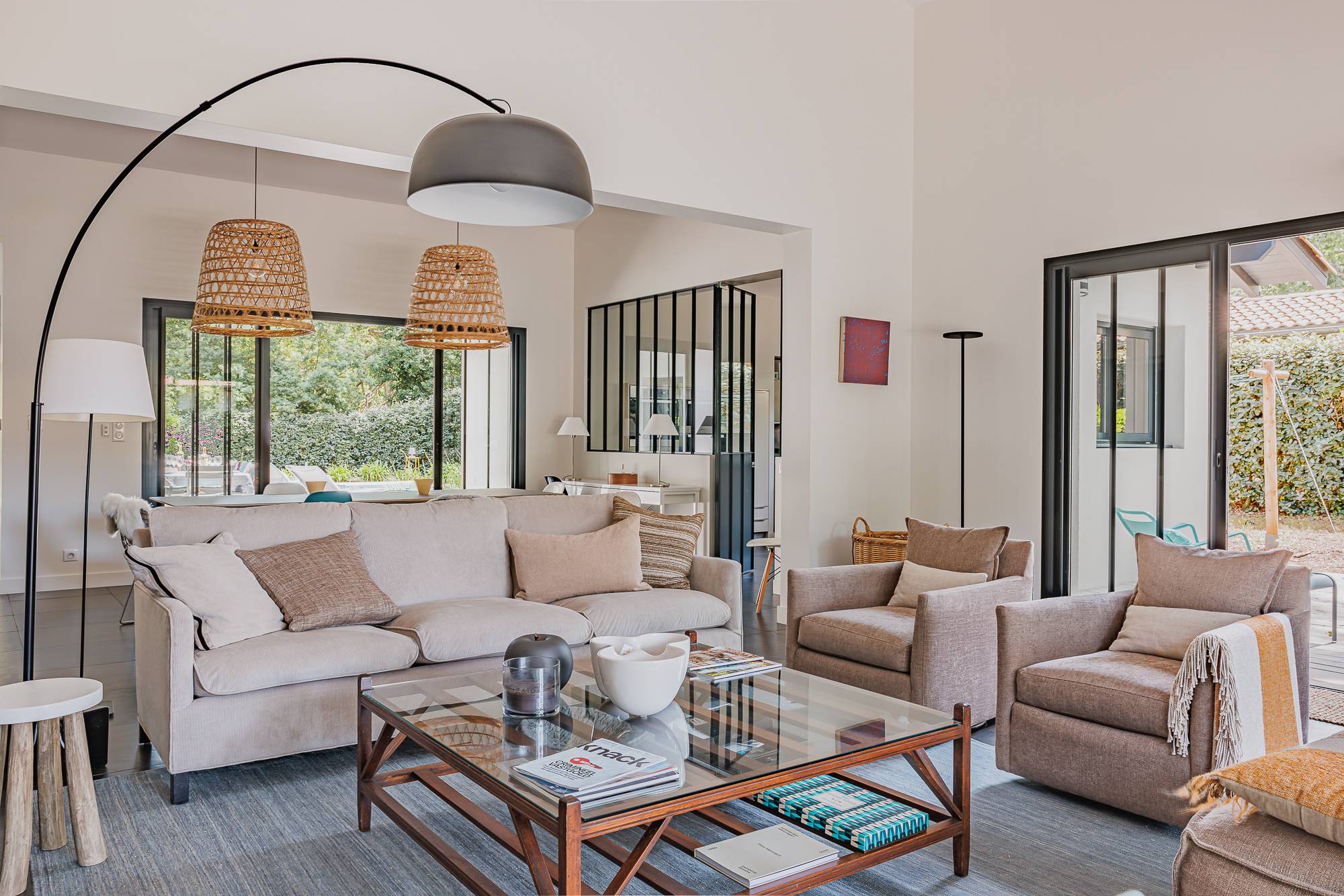 VILLA « LES CIGALES », ÉLÉGANTE CONTEMPORAINE AVEC PISCINE - 8 PERSONNES