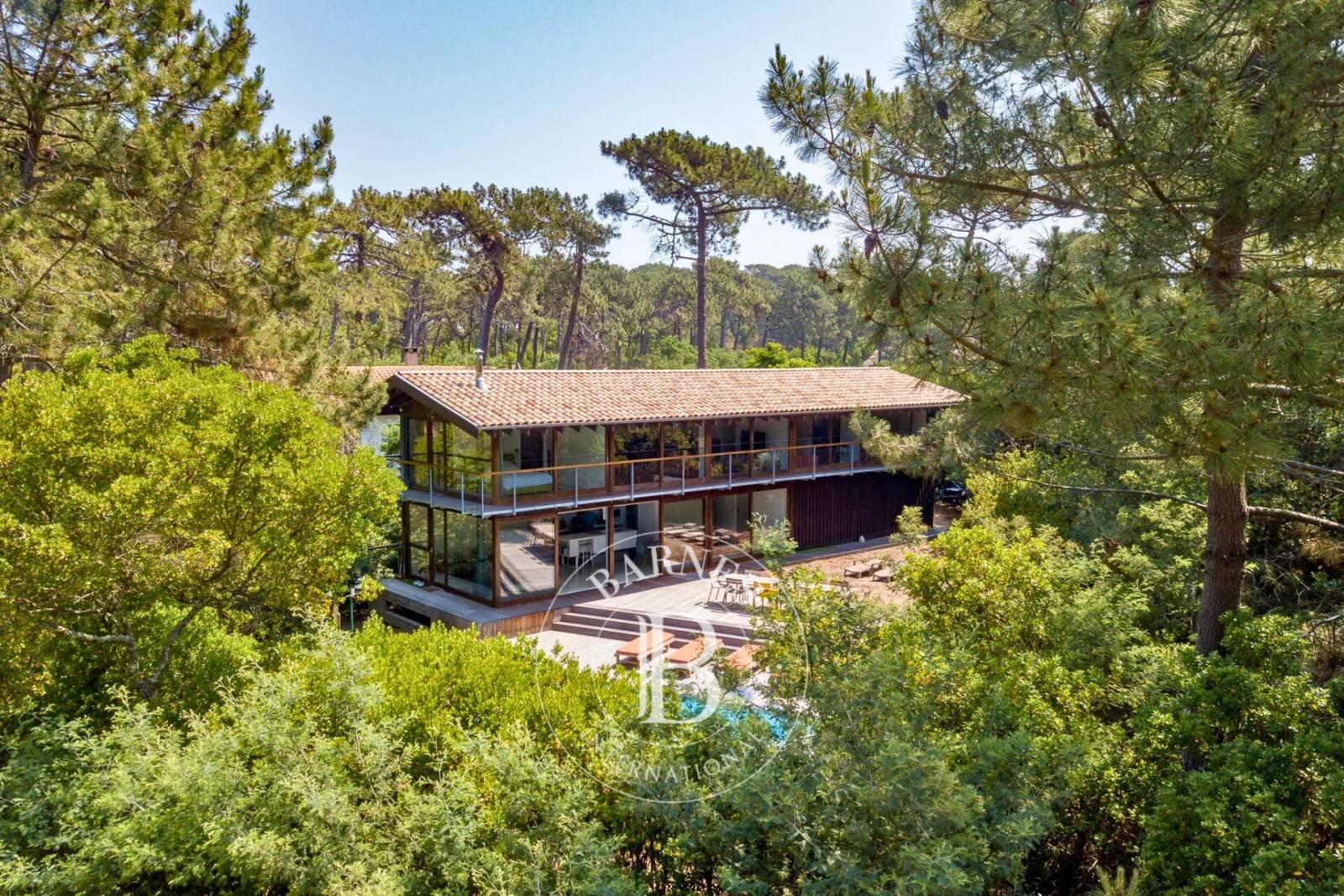 VILLA « PALANGA » AVEC PISCINE, À PROXIMITÉ DE LA PLAGE DES AMÉRICAINS AU CAP FERRET