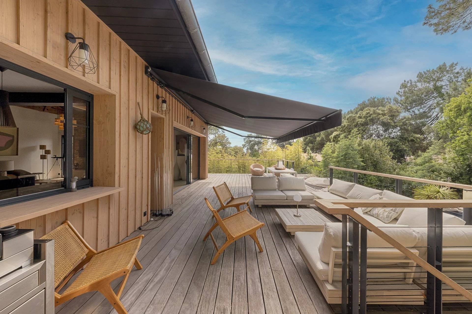 a louer villa moulleau haut de gamme