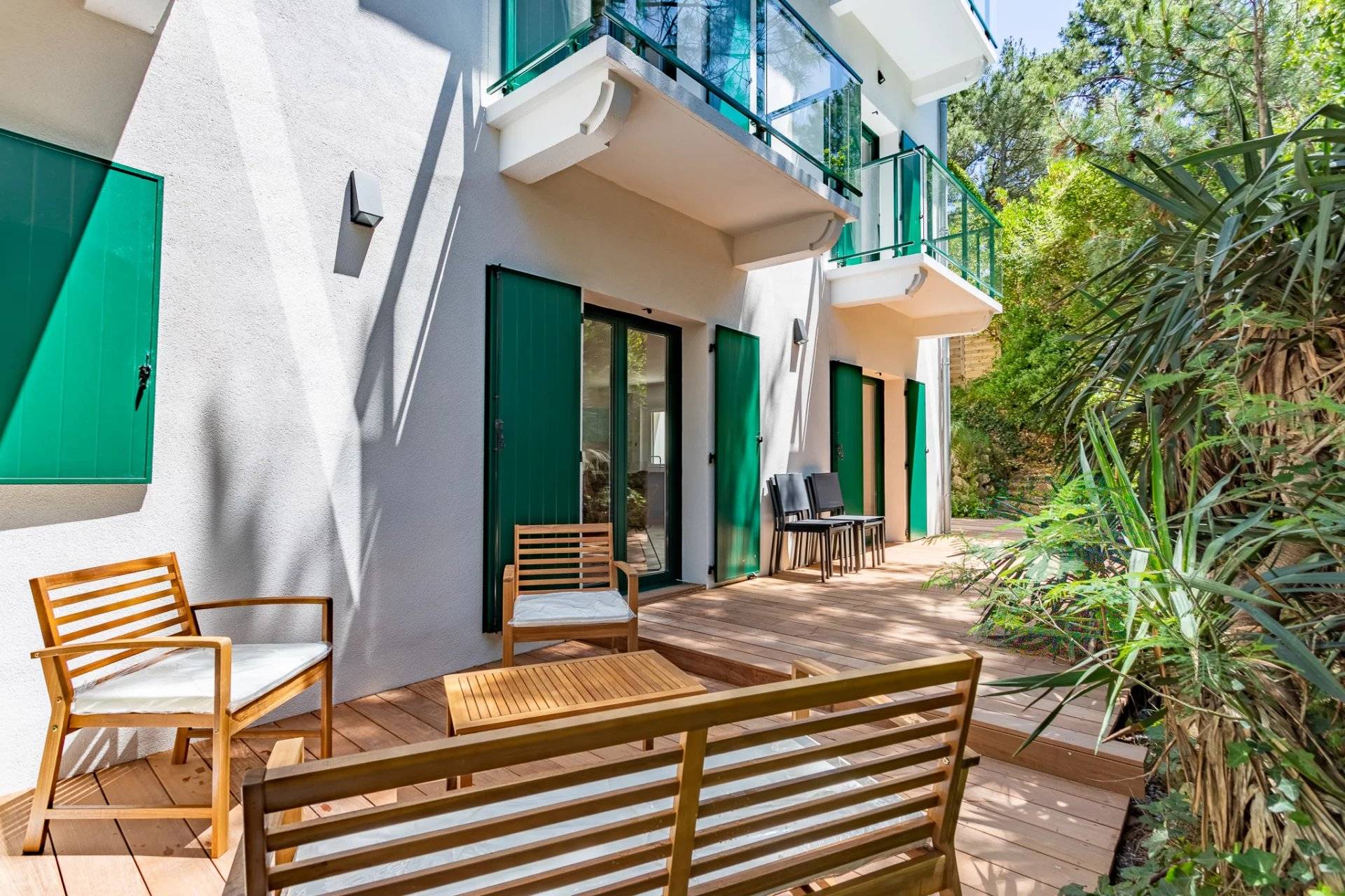 BEL APPARTEMENT AVEC VUE BASSIN ET TERRASSE AU PYLA-SUR-MER, 4 COUCHAGES