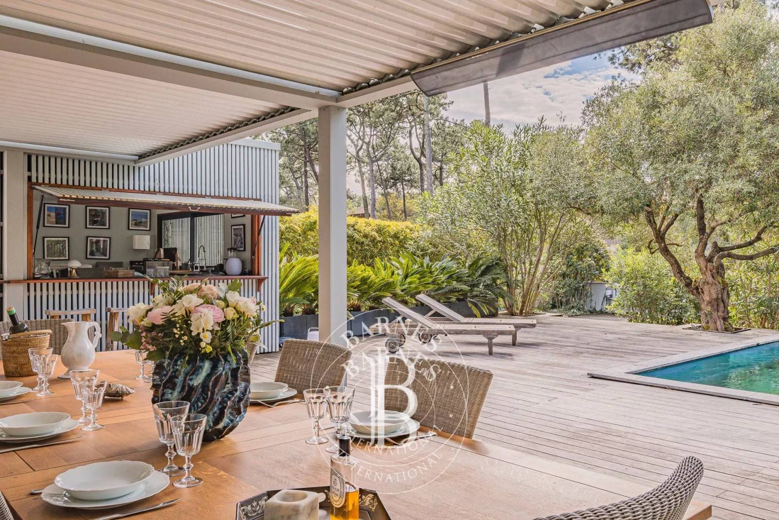 LOCATION VILLA AVEC PISCINE PLAGE DE AMERICAINS CAP FERRET