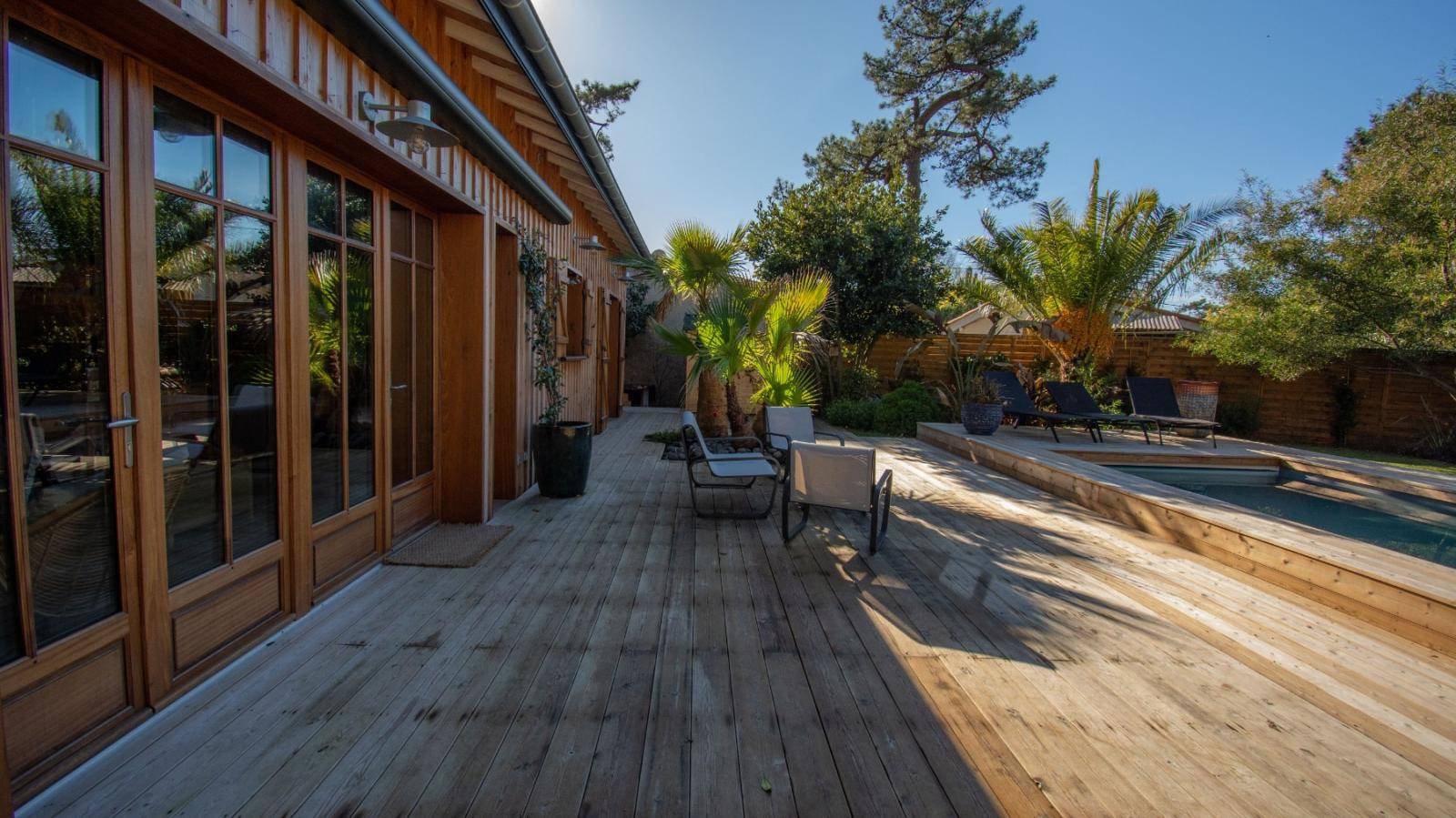 VILLA À LOUER CAP FERRET AVEC 3 CHAMBRES POUR 6 PERSONNES