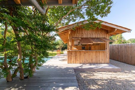 LOCATION VILLA LA TANNERIE, AUX PORTES DU PYLA AVEC PISCINE, POUR 8 PERSONNES