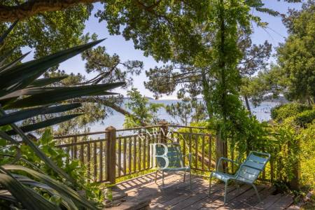 cuisine ouverte équipée avec îlot central Cap Ferret