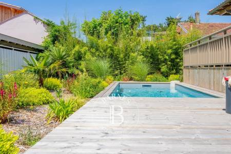 suite parentale avec salle d’eau privative villa Cap Ferret