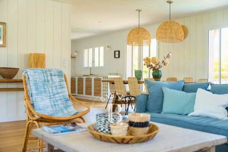 séjour luxe Bassin d’Arcachon villa avec jardin privatif