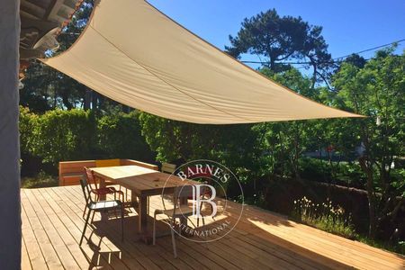 Piscine de 5x2 mètres avec rolling-deck, villa en location au Cap Ferret