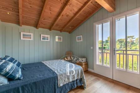 immobilier de luxe Barnes Bassin d’Arcachon villa bois