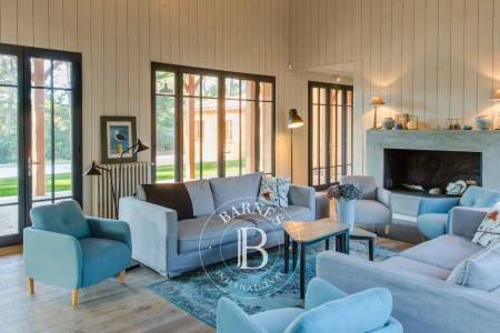 chambre parentale rez-de-chaussée avec salle d’eau Cap Ferret