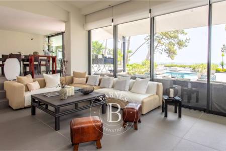 EXCEPTIONNELLE VILLA « SEIDON » EN PREMIÈRE LIGNE, AVEC VUE PANORAMIQUE BASSIN, DANS LE VILLAGE DE LA VIGNE (PRESQU’ÎLE DU CAP FERRET) - CAPACITÉ 12 PERSONNES