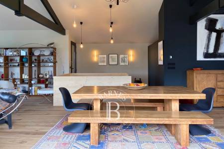 VILLA CONTEMPORAINE « OSTRA » EN PREMIÈRE LIGNE ET AVEC VUE SUR LE PORT DE LA TESTE-DE-BUCH – CAPACITÉ 6 PERSONNES