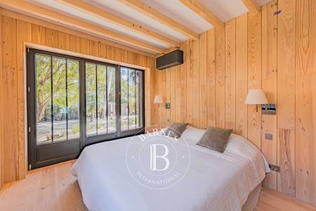 Villa privée avec piscine dans le quartier des 44 Hectares, immobilier de luxe Cap Ferret