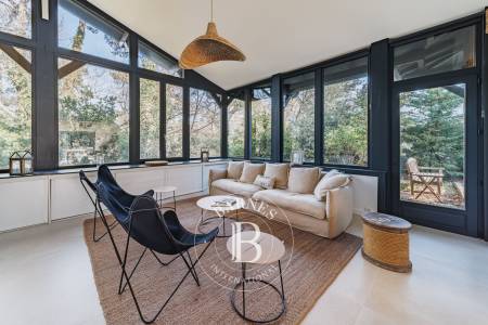 intérieur lumineux villa contemporaine Bassin d’Arcachon