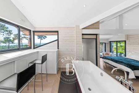 VILLA D’ARCHITECTE « LA SIESTA » AVEC VUE PANORAMIQUE SUR LE BASSIN, AU PYLA-SUR-MER - CAPACITÉ 10 PERSONNES