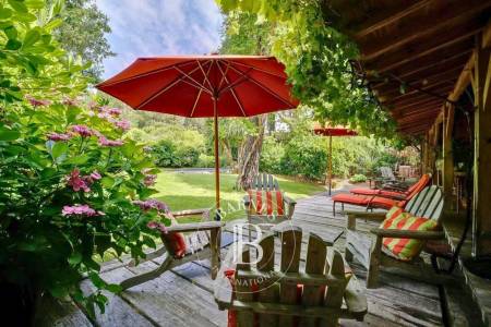 VILLA EN BOIS « QUARTZ » AVEC PISCINE, DANS LE VILLAGE DU CANON (CAP FERRET) - CAPACITÉ 12 PERSONNES