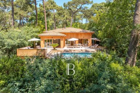 VILLA « AMBRE » À LA POINTE AUX CHEVAUX, VUE BASSIN - CAPACITÉ 8 PERSONNES
