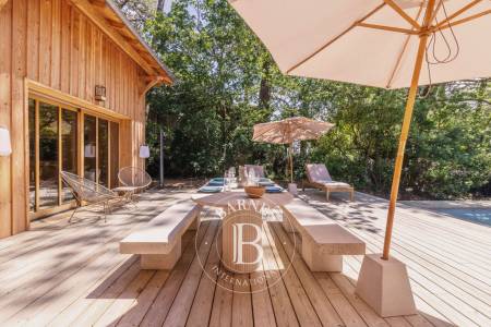 VILLA « AMBRE » À LA POINTE AUX CHEVAUX, VUE BASSIN - CAPACITÉ 8 PERSONNES
