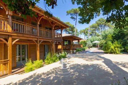 cadre naturel et préservé au cap ferret, villa de luxe à louer