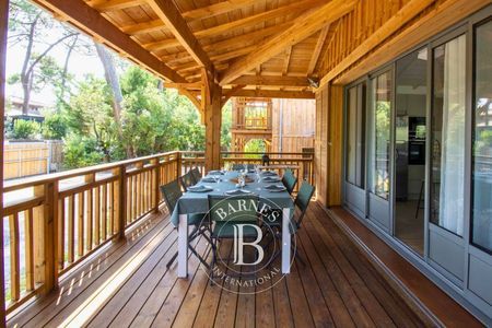 location villa luxe cap ferret, bassin d’arcachon, vue sur la forêt