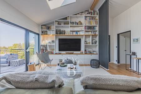 villa Etchani avec vue Bassin et piscine Pyla-sur-Mer immobilier de prestige