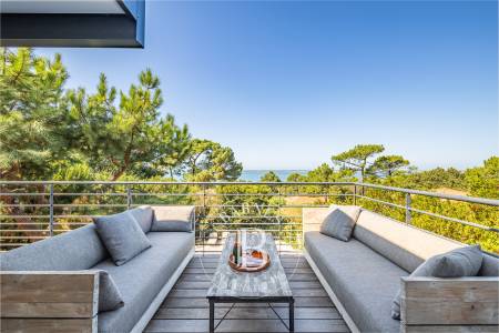 VILLA « ETCHANI » AVEC VUE PANORAMIQUE BASSIN ET PISCINE AU PYLA-SUR-MER - CAPACITÉ 14 PERSONNES