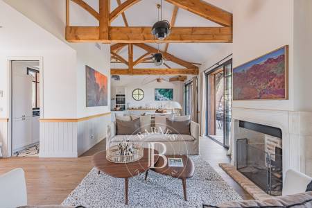 VILLA « AMERICAN DREAM » AVEC VUE BASSIN ET PISCINE CHAUFFÉE AU CAP FERRET – CAPACITÉ D’ACCUEIL 8 PERSONNES