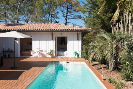 VILLA « JINN » EN PLEIN COEUR DU CAP FERRET, CAPACITÉ 12 PERSONNES