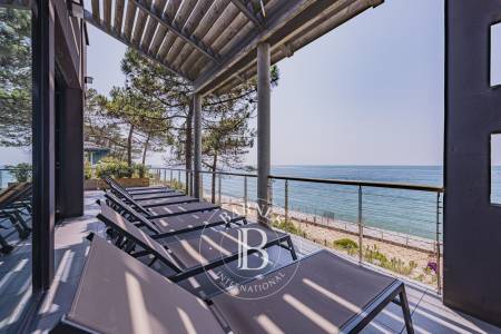 chambre double avec salle d’eau villa Arcachon