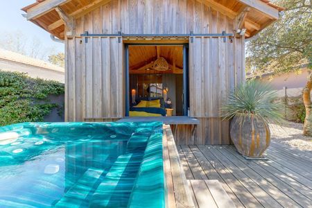 LOCATION VILLA ARCACHON AVEC JACUZZI MOULLEAU