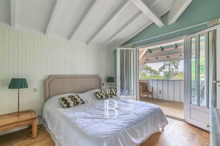 LOCATION SAISONNIÈRE VILLA NANTUCKET, CAP FERRET, VILLA TYPIQUE AVEC PISCINE
