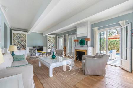 LOCATION SAISONNIÈRE VILLA NANTUCKET, CAP FERRET, VILLA TYPIQUE AVEC PISCINE