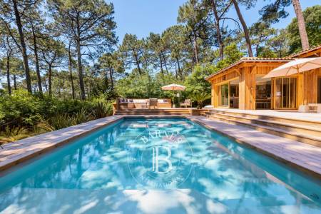 VILLA « AMBRE » À LA POINTE AUX CHEVAUX, VUE BASSIN - CAPACITÉ 8 PERSONNES