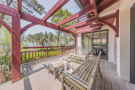villa avec 6 chambres et équipements para-hôteliers cap ferret