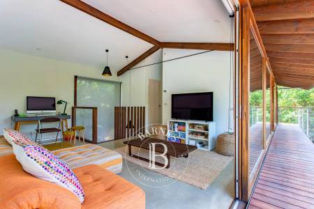 VILLA « PALANGA » AVEC PISCINE, À PROXIMITÉ DE LA PLAGE DES AMÉRICAINS AU CAP FERRET