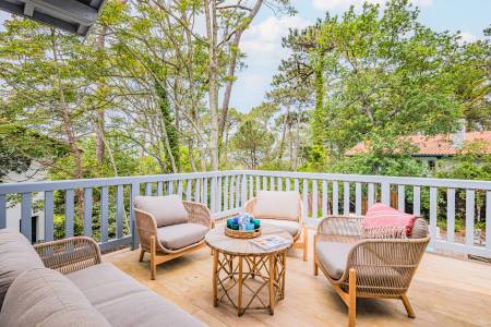 VILLA « TOULINGUET » À PROXIMITÉ DE LA DUNE DU PILAT AVEC PISCINE CHAUFFÉE – CAPACITÉ 6 PERSONNES