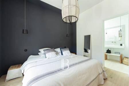 « VILLA BLUE » DE PLAIN-PIED AVEC PISCINE CHAUFFÉE, PROCHE PLAGE AU PYLA-SUR-MER – CAPACITÉ 8 PERSONNES