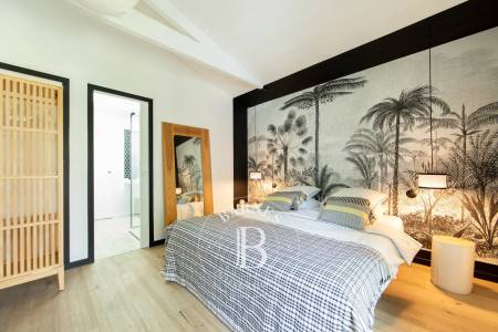 « VILLA BLUE » DE PLAIN-PIED AVEC PISCINE CHAUFFÉE, PROCHE PLAGE AU PYLA-SUR-MER – CAPACITÉ 8 PERSONNES