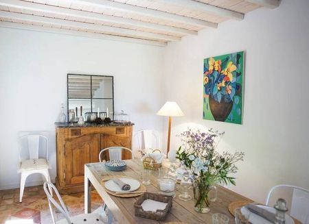 A louer au cap ferret villa pour 10 personnes vue bassin