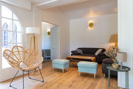 LOCATION VILLA MIREIO AVEC PISCINE POUR 8 PERSONNES PROCHE DE LA PLAGE AU CENTRE DU CAP FERRET