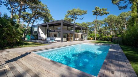 LOCATION SAISONNIÈRE CAP FERRET LE MIMBEAU VILLA 10 PERSONNES AVEC PISCINE