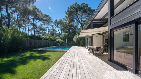 LOCATION SAISONNIÈRE CAP FERRET LE MIMBEAU VILLA 10 PERSONNES AVEC PISCINE