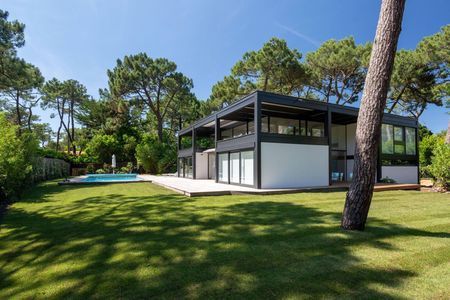 LOCATION SAISONNIÈRE CAP FERRET LE MIMBEAU VILLA 10 PERSONNES AVEC PISCINE